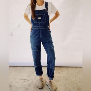 Hey Gang Knee Patch Overalls Size 1